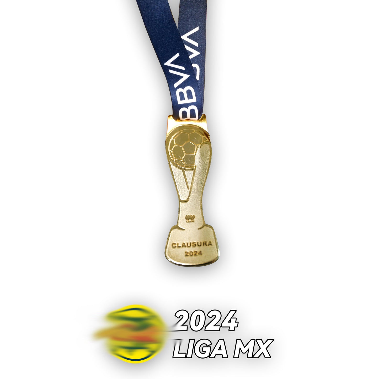 2024 Club América Liga MX Champions Football Medal Frame