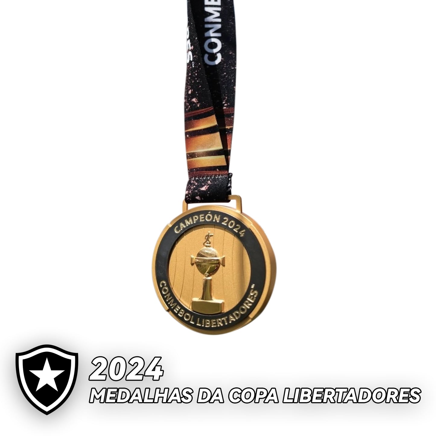 2024 Botafogo Copa Libertadores de América Football Medal Frame