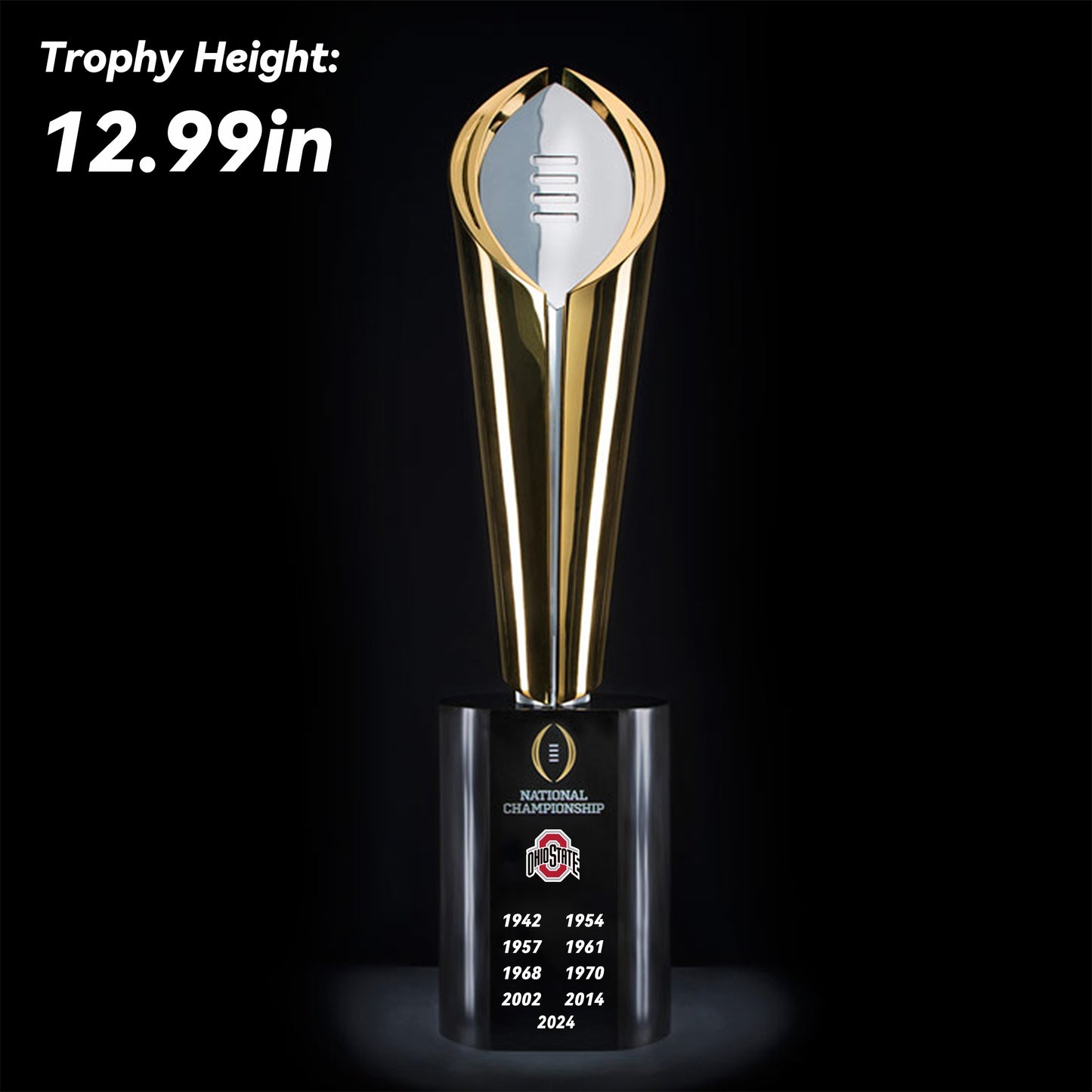 [NCAAF]Ohio State Buckeyes CFP National Championship Trophy