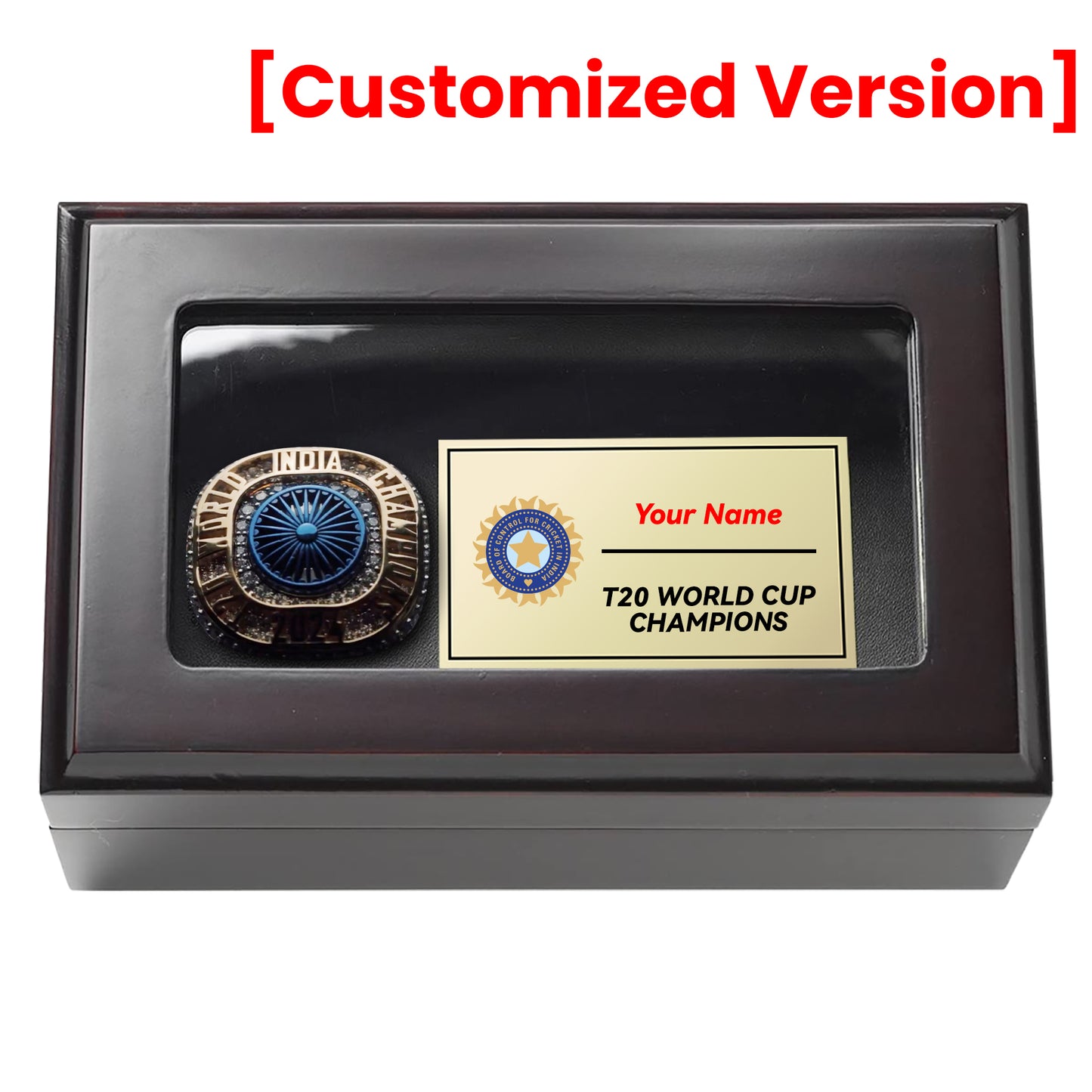 2024 Men's T20 World Cup Champion Ring