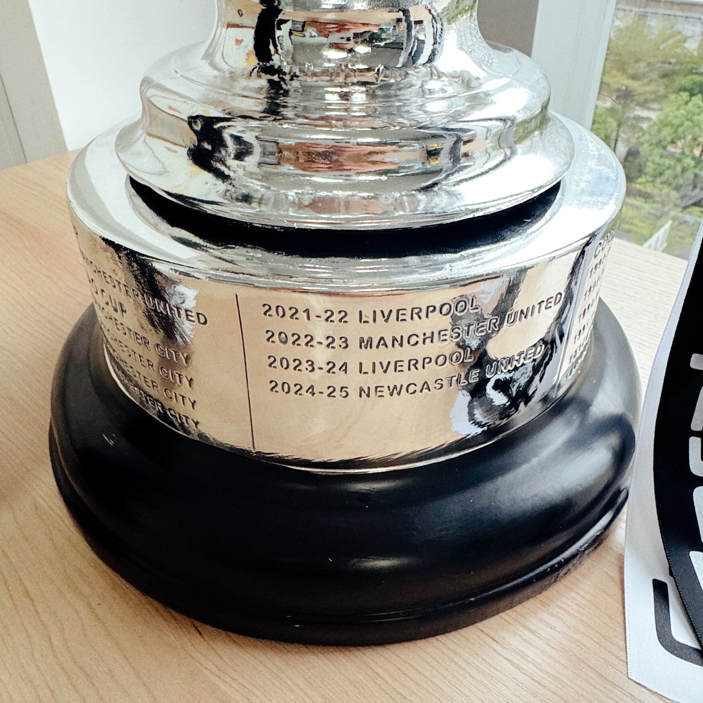 League Cup Carabao Cup Trophy(Only 42cm With 2024-25 Newcastle United  Engraved On the Base) )