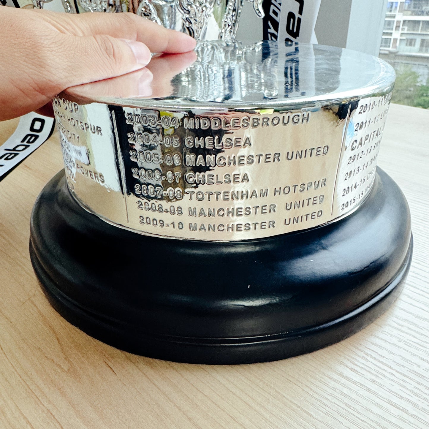 League Cup Carabao Cup Trophy(Only 42cm With 2024-25 Newcastle United  Engraved On the Base) )