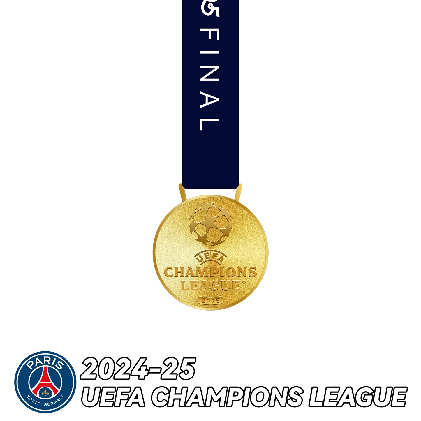 Champions League Medal   2024/25 PSG Champions