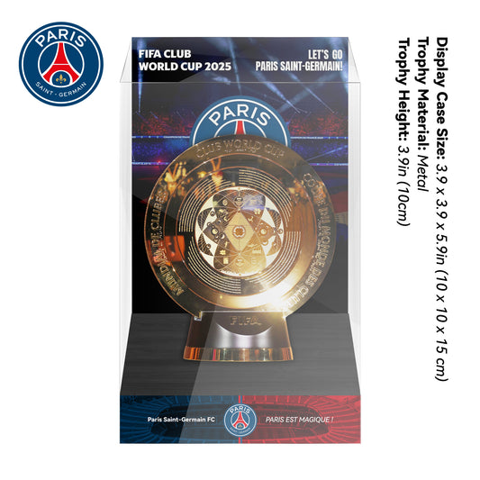 Paris Saint-Germain 2025 FIFA Club World Cup Trophy Display Case