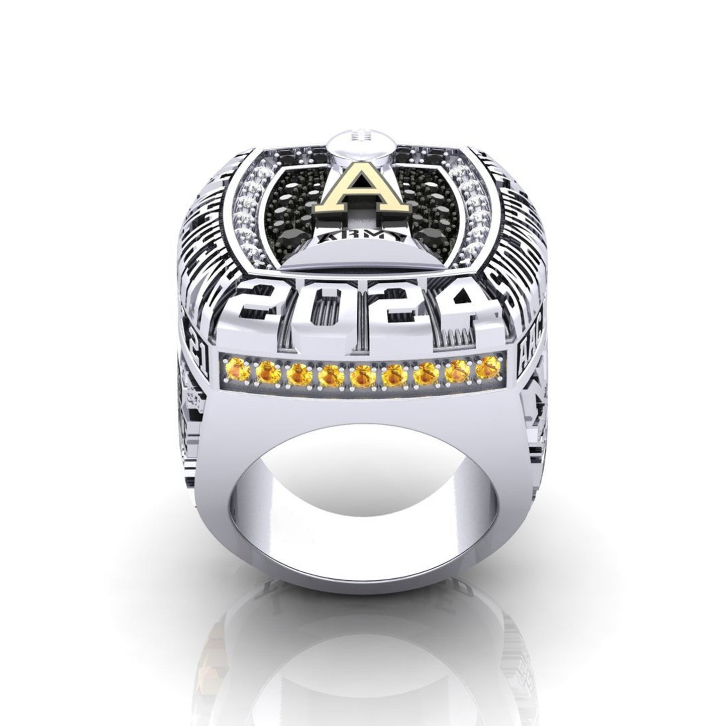 2024 Army Black Knights football american athletic conference Championship rings