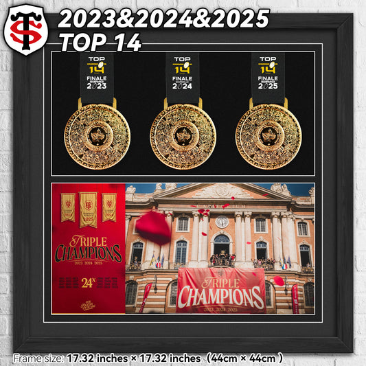 Stade Toulousain Top14 Rugby Medal