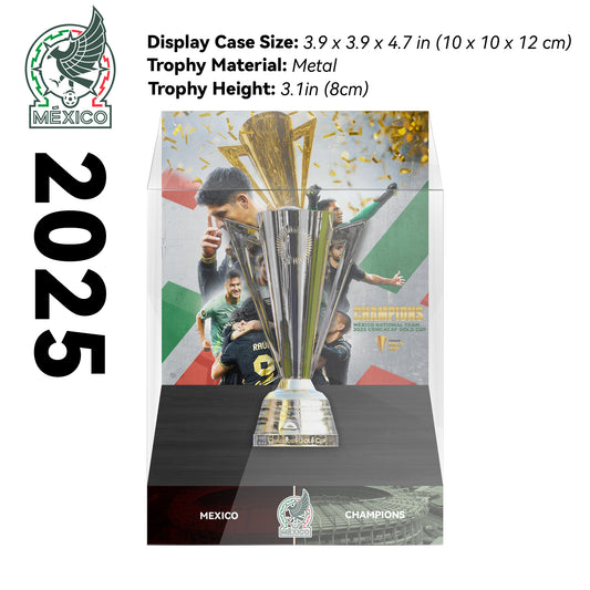 2025 Mexico CONCACAF Gold Cup Champions Trophy Display Case