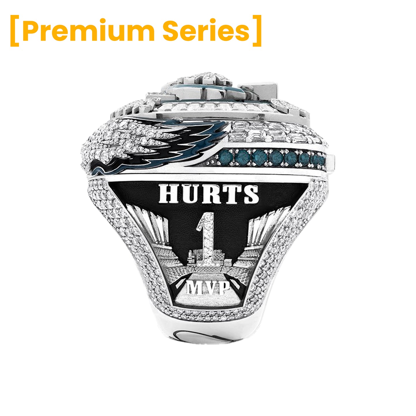 [Premium Version] Philadelphia Eagles LIX Super Bowl Championship Ring