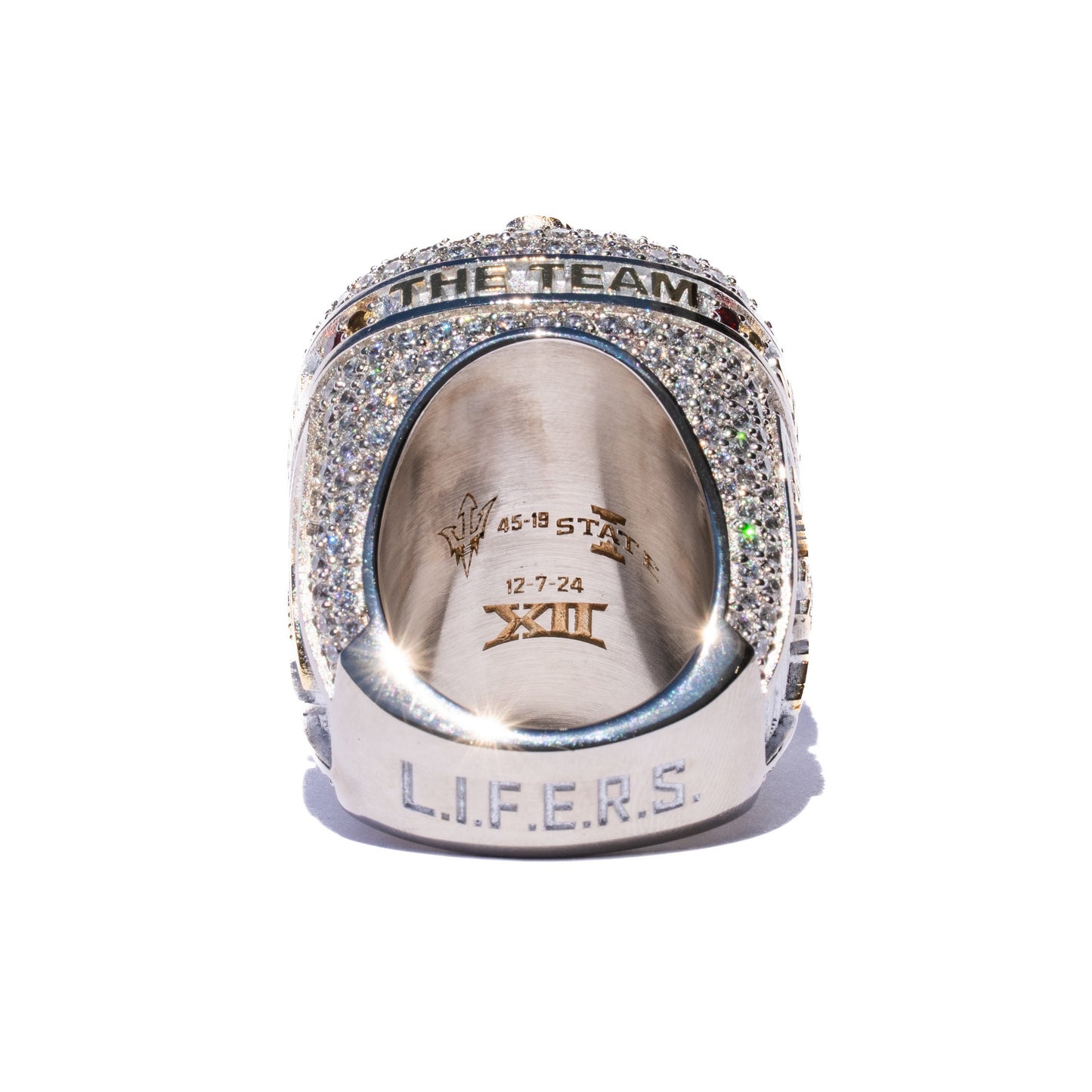 2024 BIG 12 Arizona State Sun Devils football Championship Ring