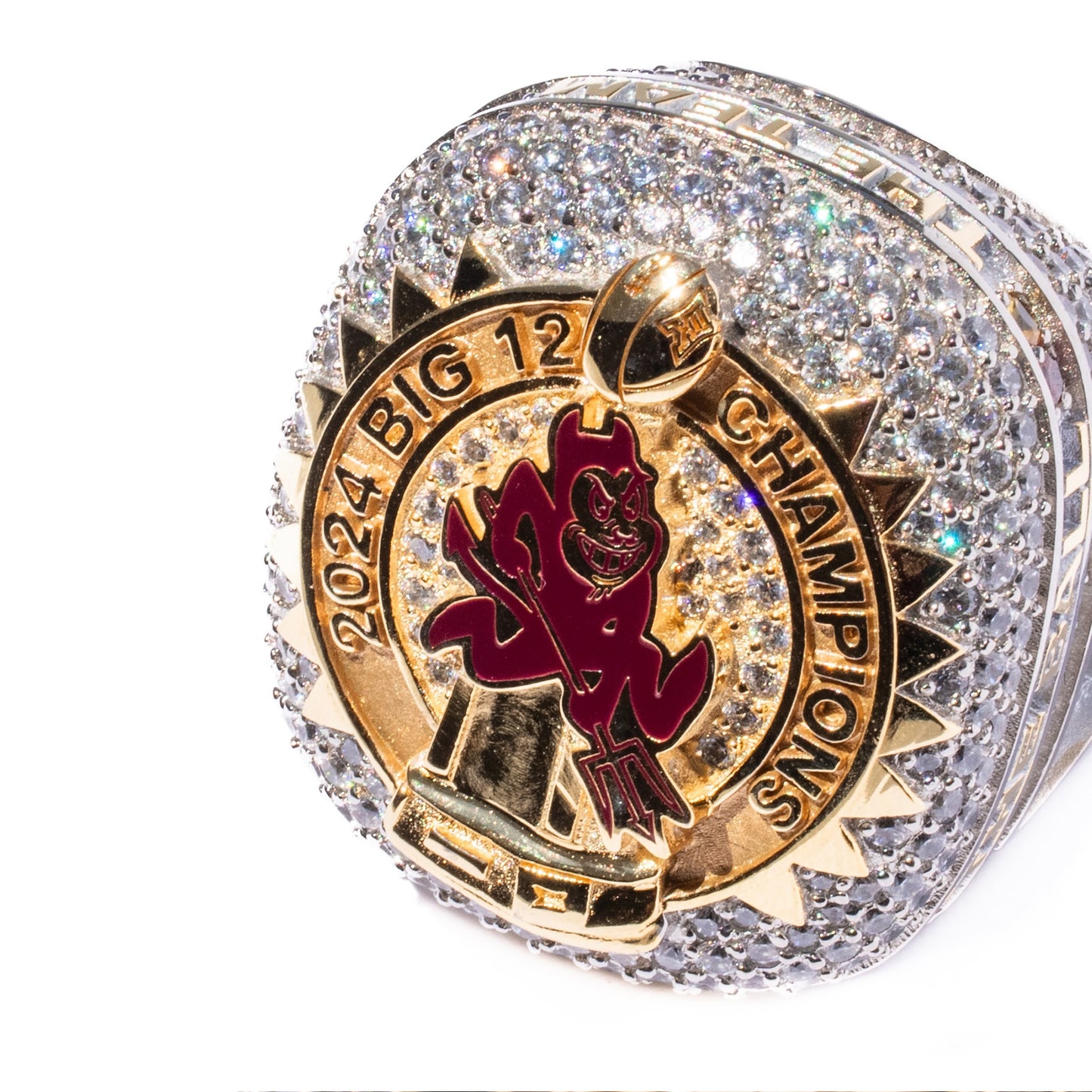 2024 BIG 12 Arizona State Sun Devils football Championship Ring