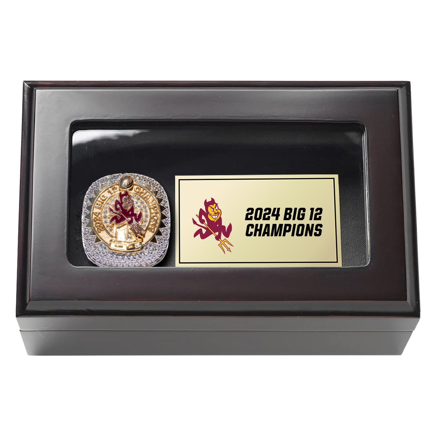 2024 BIG 12 Arizona State Sun Devils football Championship Ring