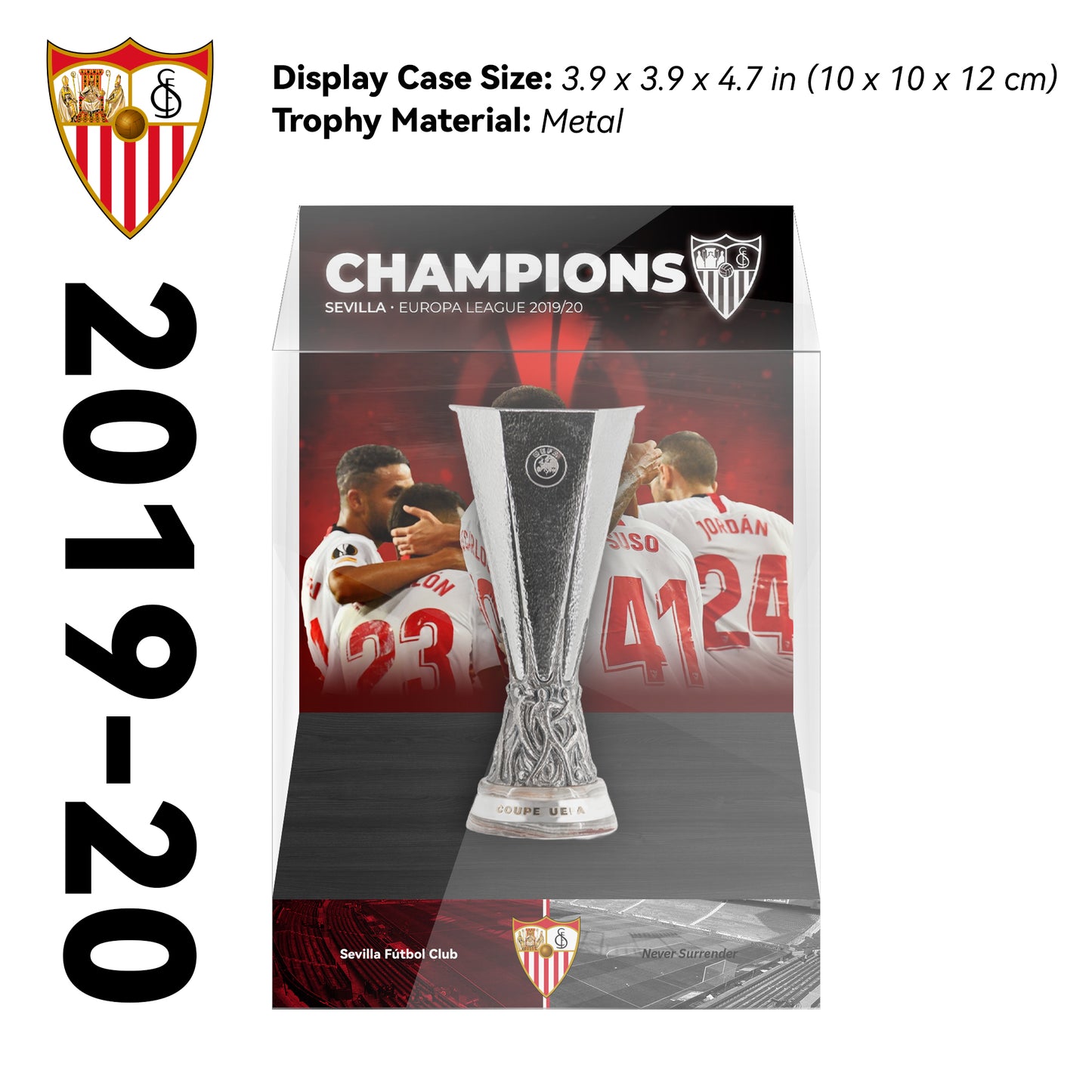 UEFA Europa League Championship Trophy Display Case