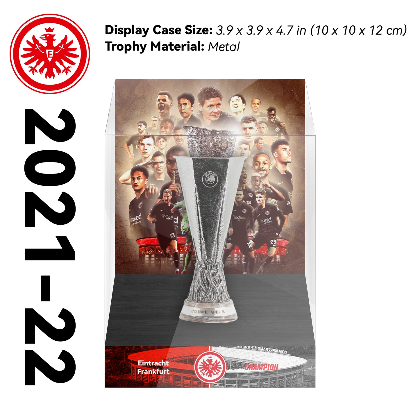 UEFA Europa League Championship Trophy Display Case