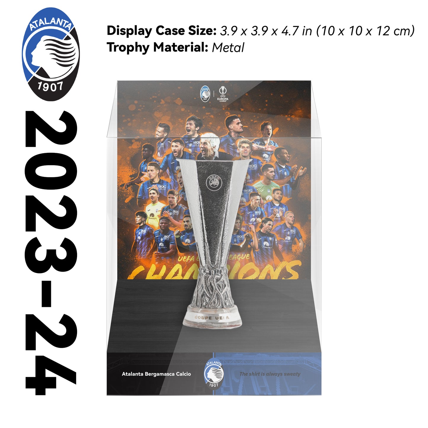 UEFA Europa League Championship Trophy Display Case