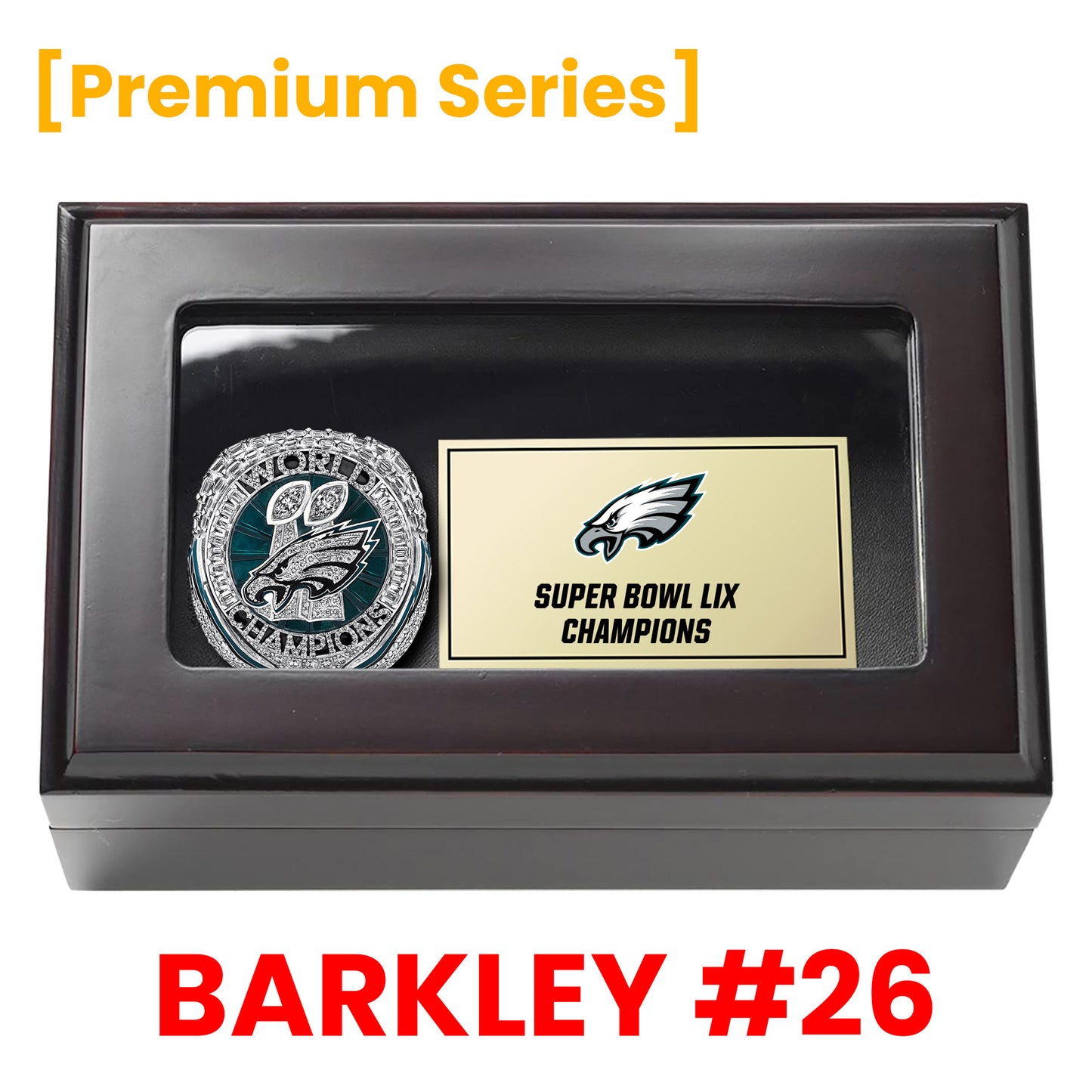 [Premium Version] Philadelphia Eagles LIX Super Bowl Championship Ring