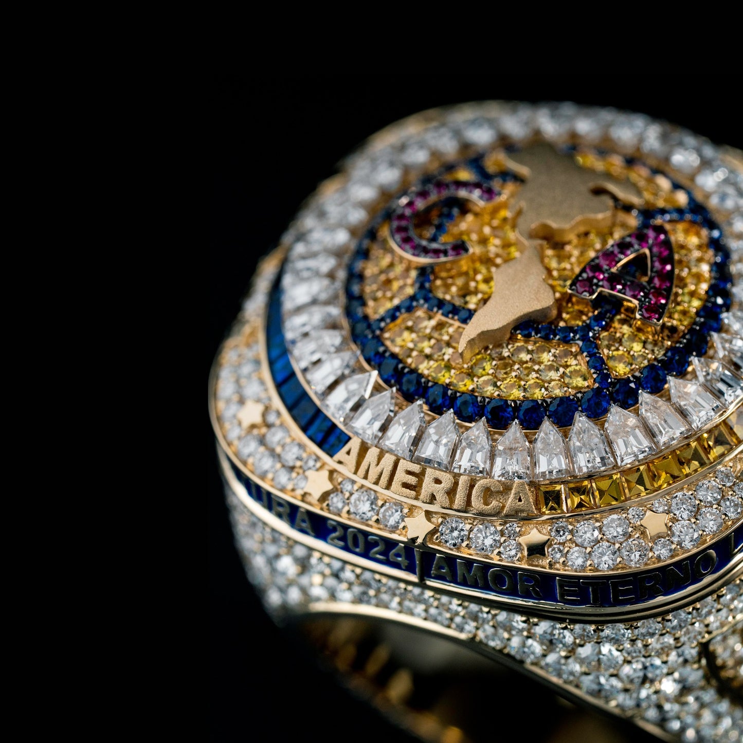 2024 Club América La Liga MX Tricampeones Ring