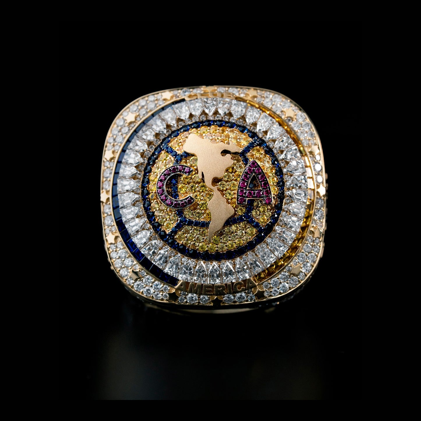 2024 Club América La Liga MX Tricampeones Ring