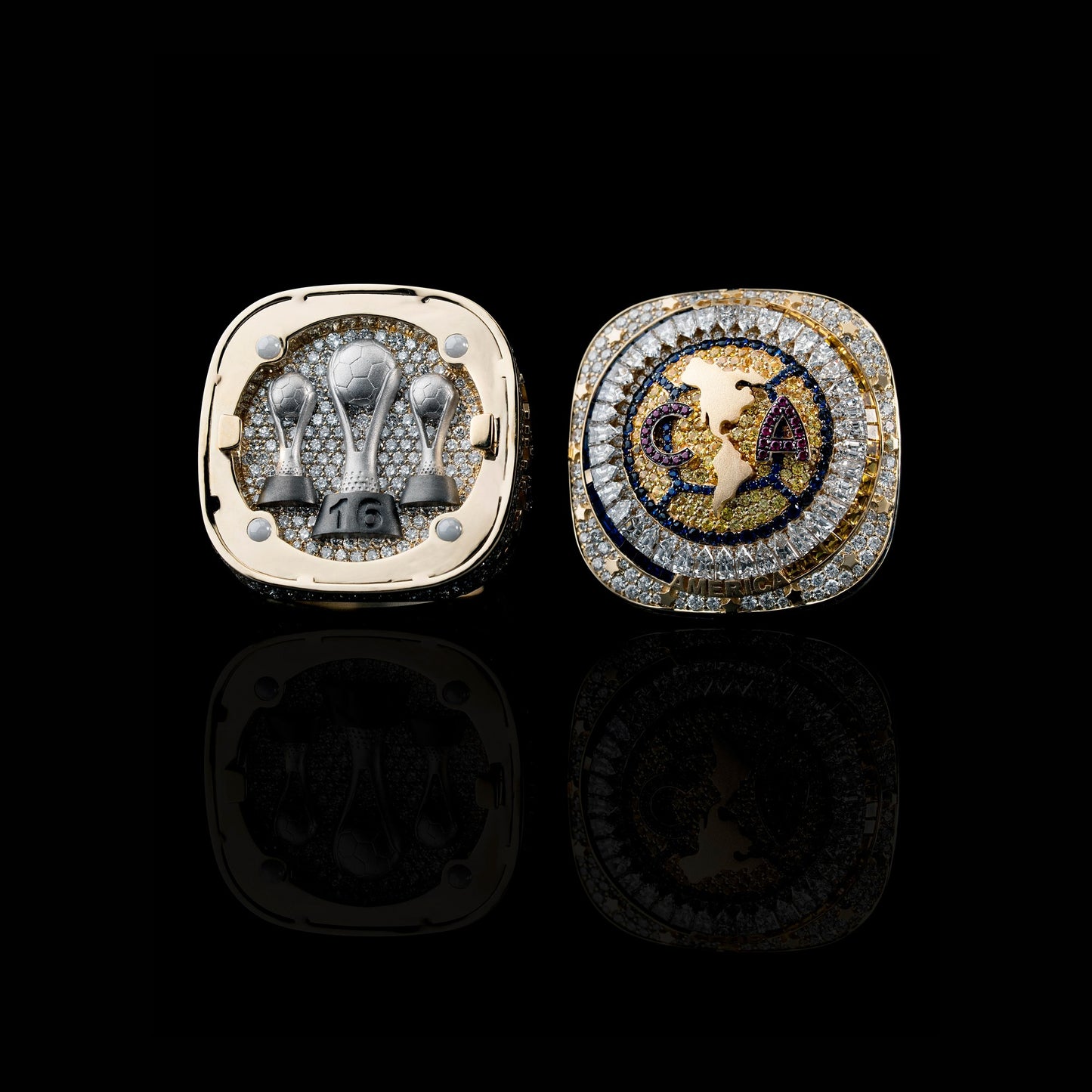 2024 Club América La Liga MX Tricampeones Ring