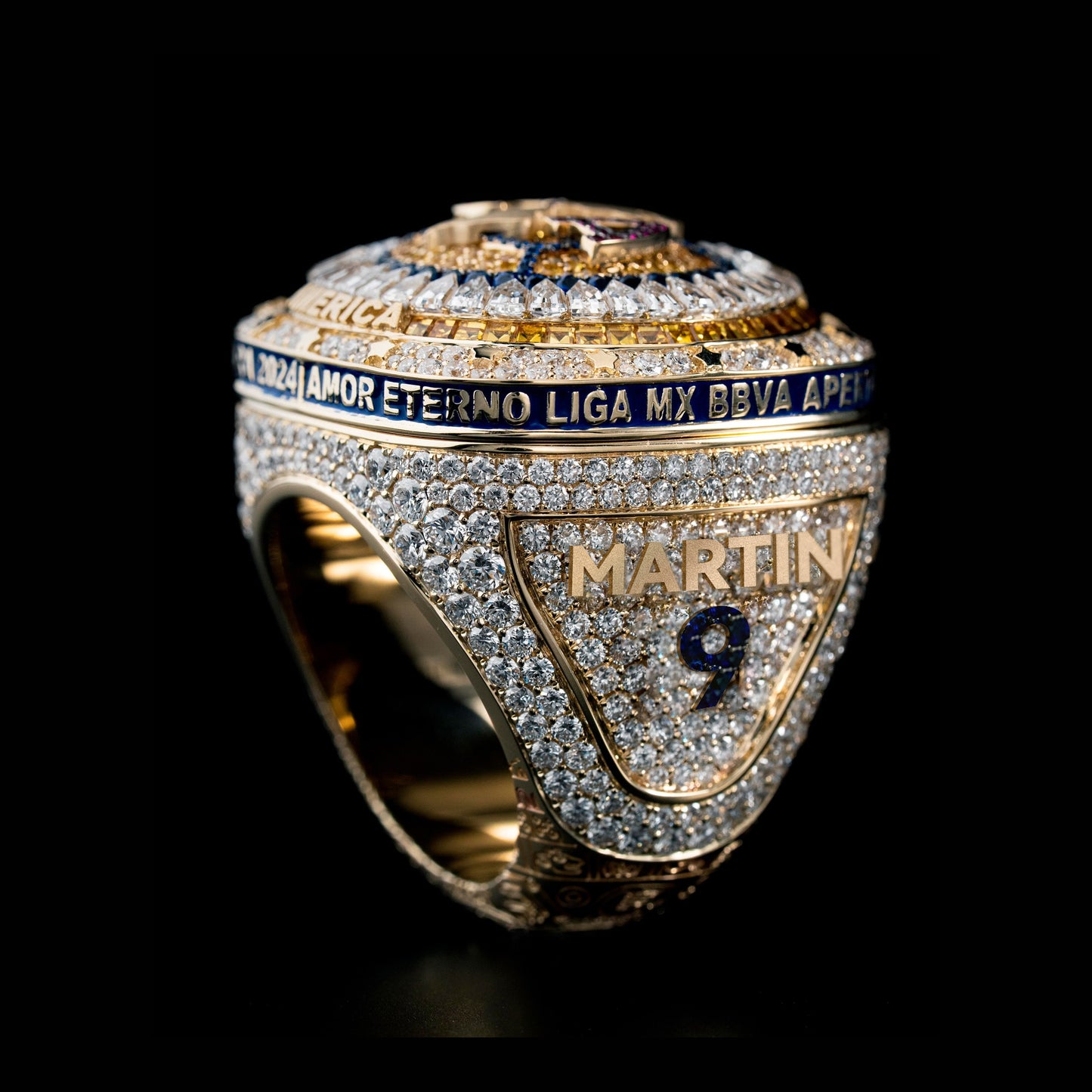 2024 Club América La Liga MX Tricampeones Ring