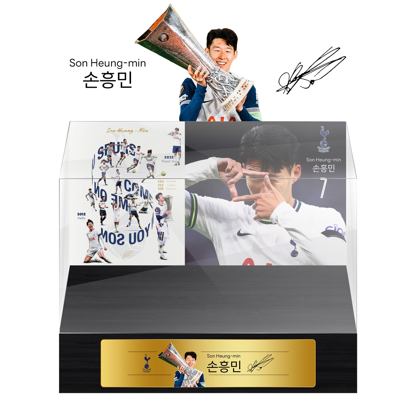 Tottenham Hotspur Son Heung-min UEFA UEFA Cup Winners' Trophy Medal Collection