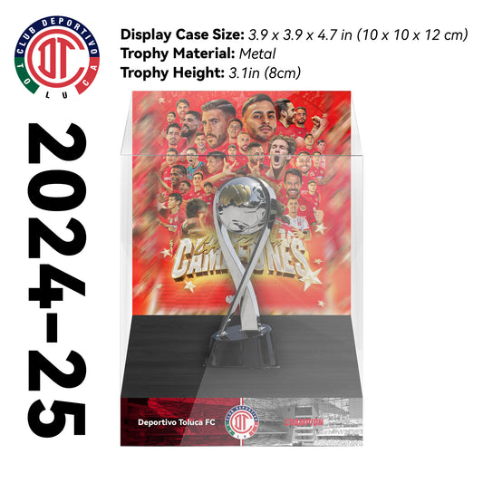 Campeón de Campeones Championship Trophy Display Case