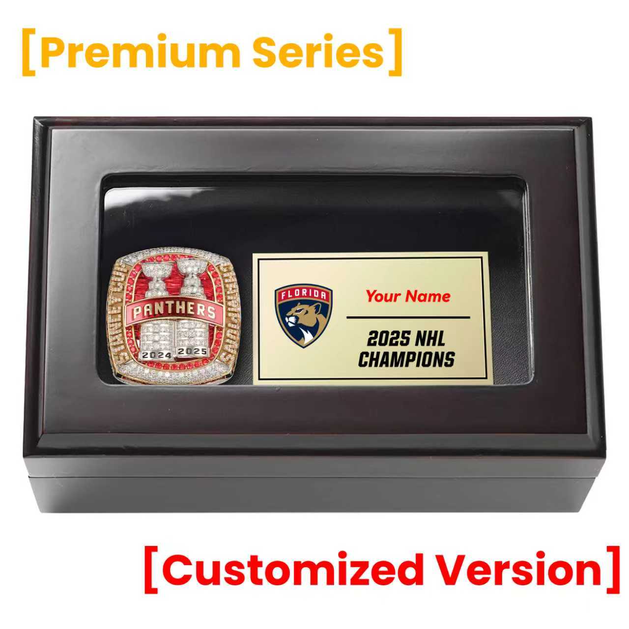 [Premium Version]2025 Florida Panthers Stanley Cup Champions Ring