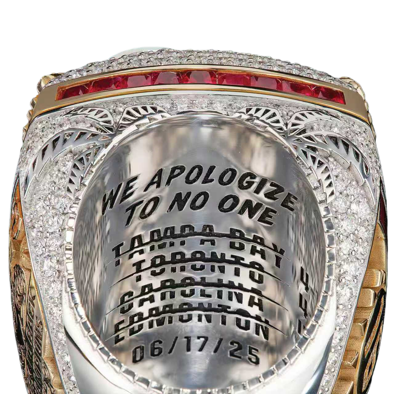 2025 Florida Panthers Stanley Cup Champions Ring