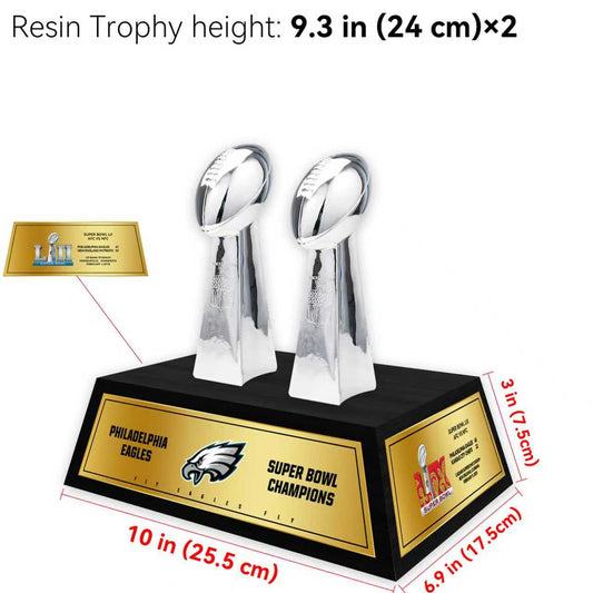 [NFL] Philadelphia Eagles Super Bowl champions With Wooden Base