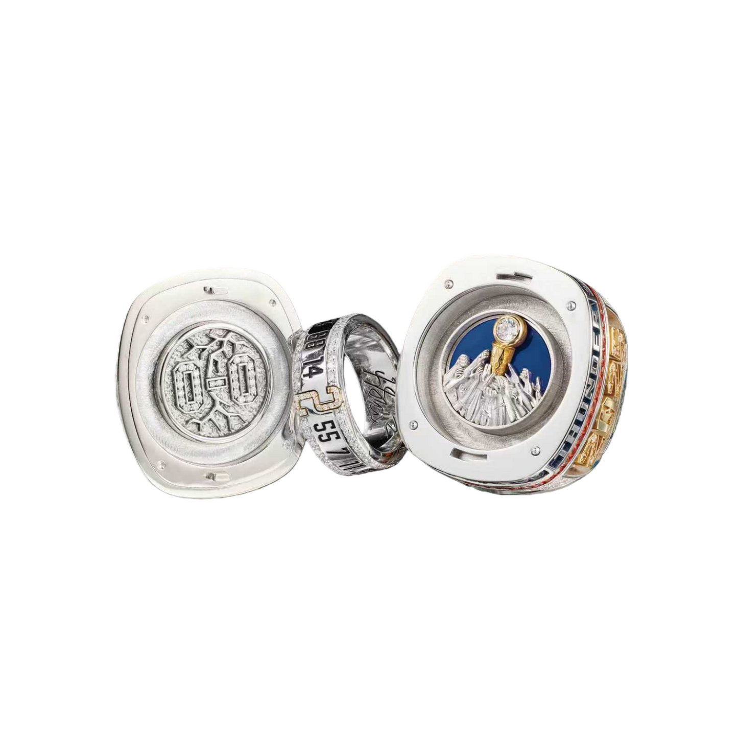 【Official Version】【with inner ring】2025 Oklahoma City Thunder NBA Championship Rings