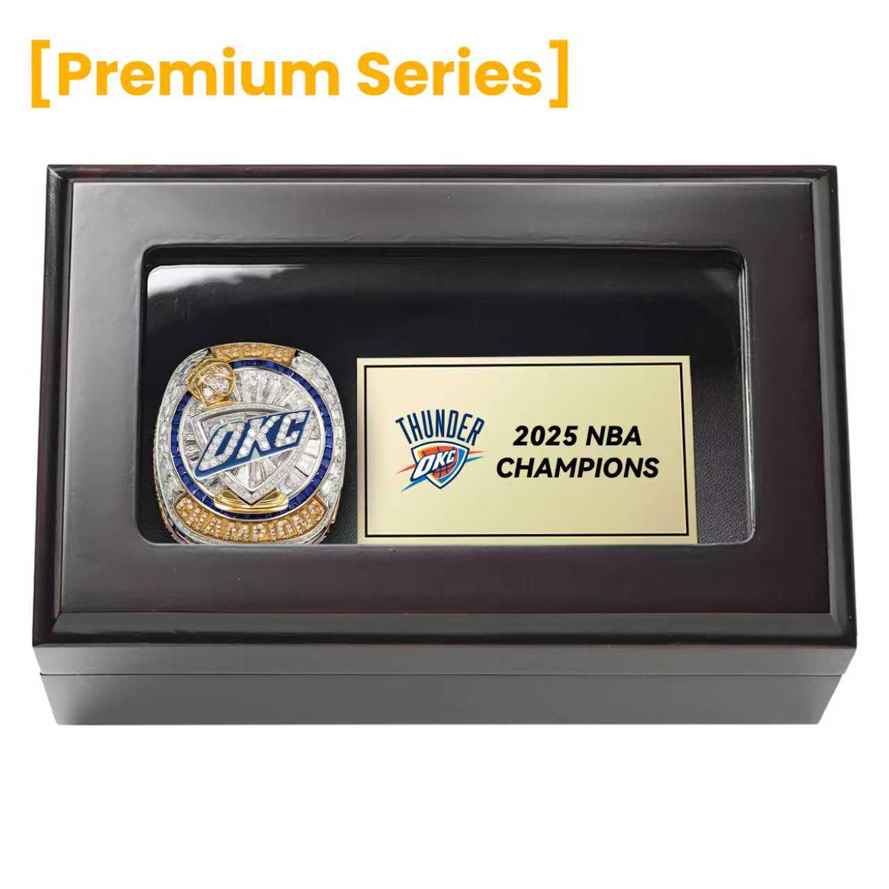 【Premium Version]】【without inner ring】2025 Oklahoma City Thunder NBA Championship Rings