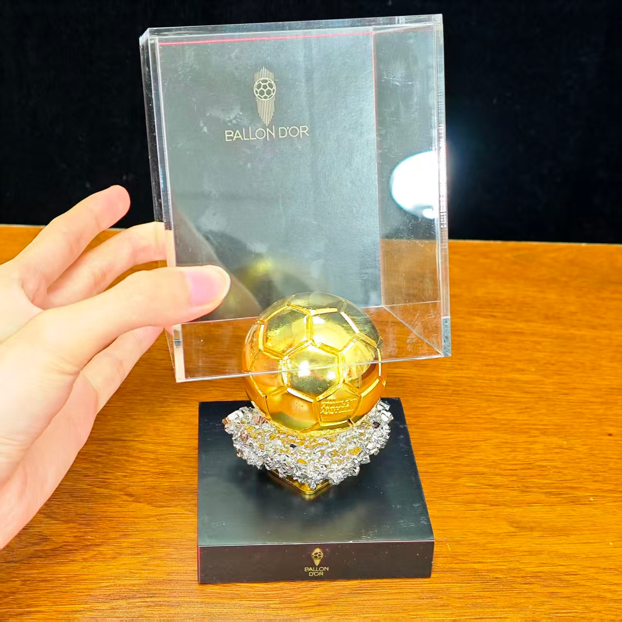 Ballon d'Or Trophy Display Case