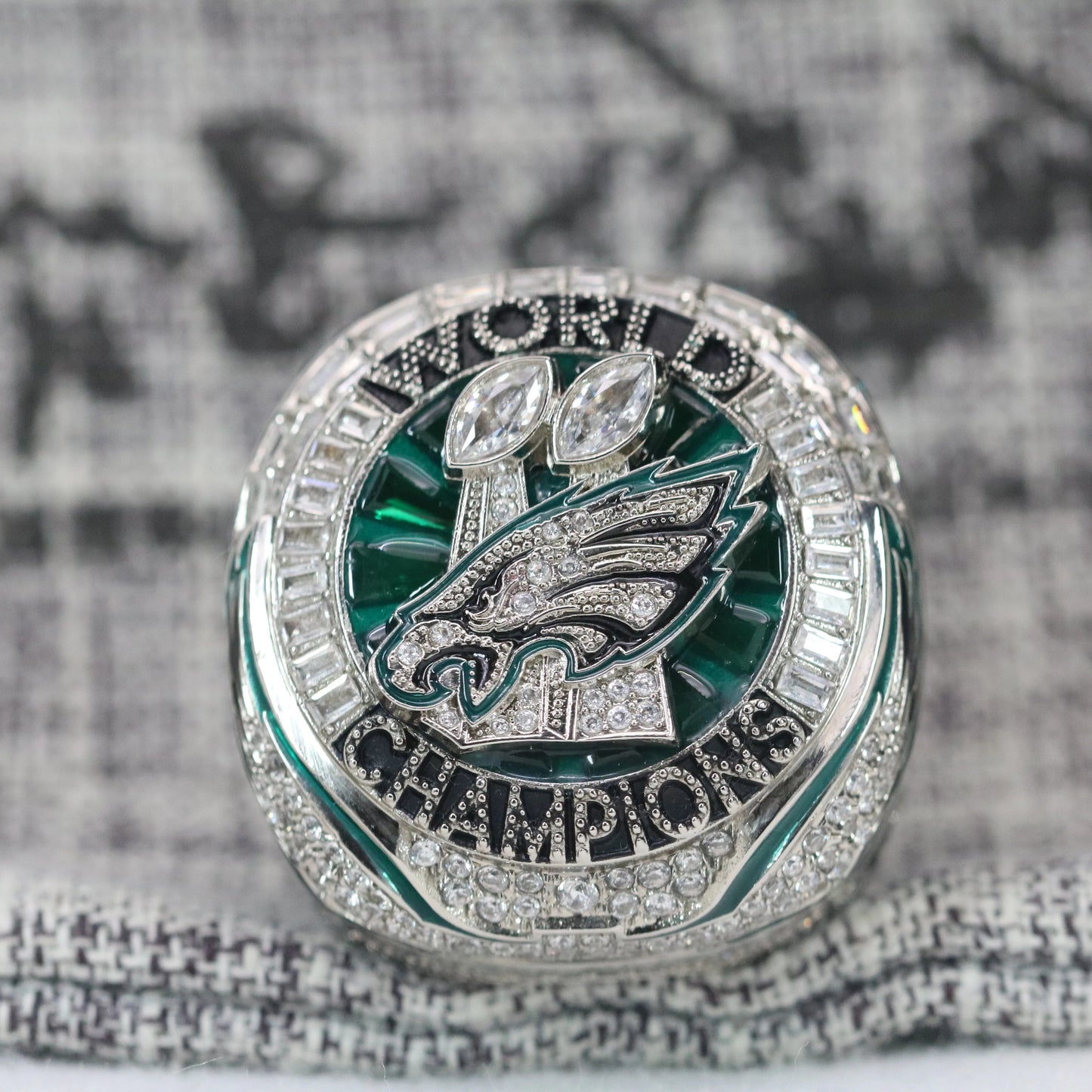 [Premium Version]【𝘄𝗶𝗻𝗴𝘀 𝗱𝗼𝗻𝘁 𝗽𝗼𝗽 𝗼𝘂𝘁 】 Philadelphia Eagles LIX Super Bowl Championship Ring
