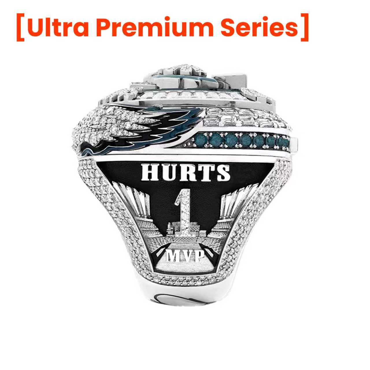 【Ultra Premium Series】【𝘄𝗶𝗻𝗴𝘀 𝗽𝗼𝗽 𝗼𝘂𝘁 】Philadelphia Eagles LIX Super Bowl Championship Ring