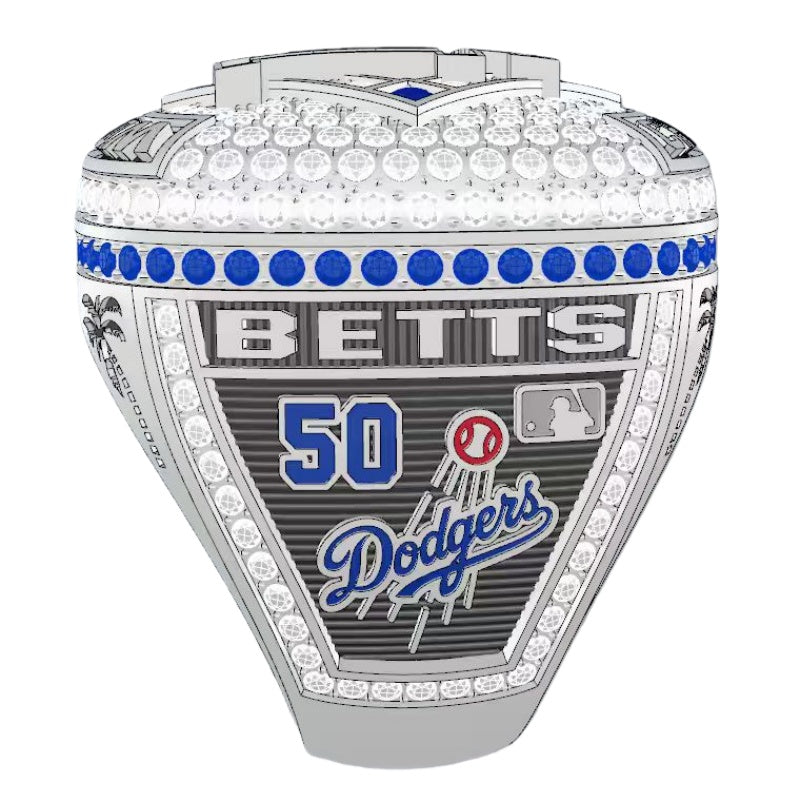 【 Fan version Ⅱ】2025 Los Angeles Dodgers World Series Championship Ring
