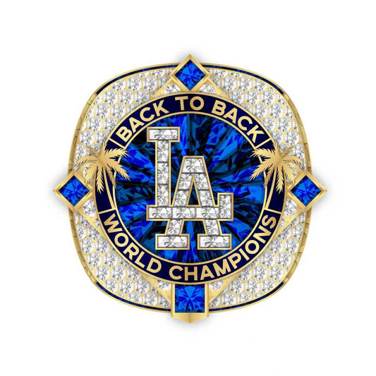 【 Fan version Ⅰ】2025 Los Angeles Dodgers World Series Championship Ring