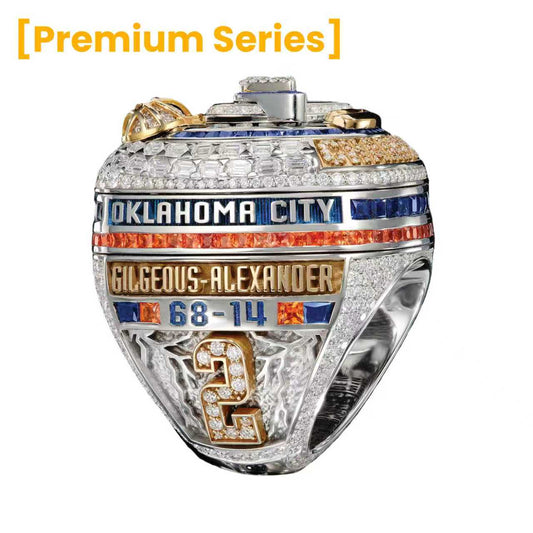 【Premium Version]】【without inner ring】2025 Oklahoma City Thunder NBA Championship Rings