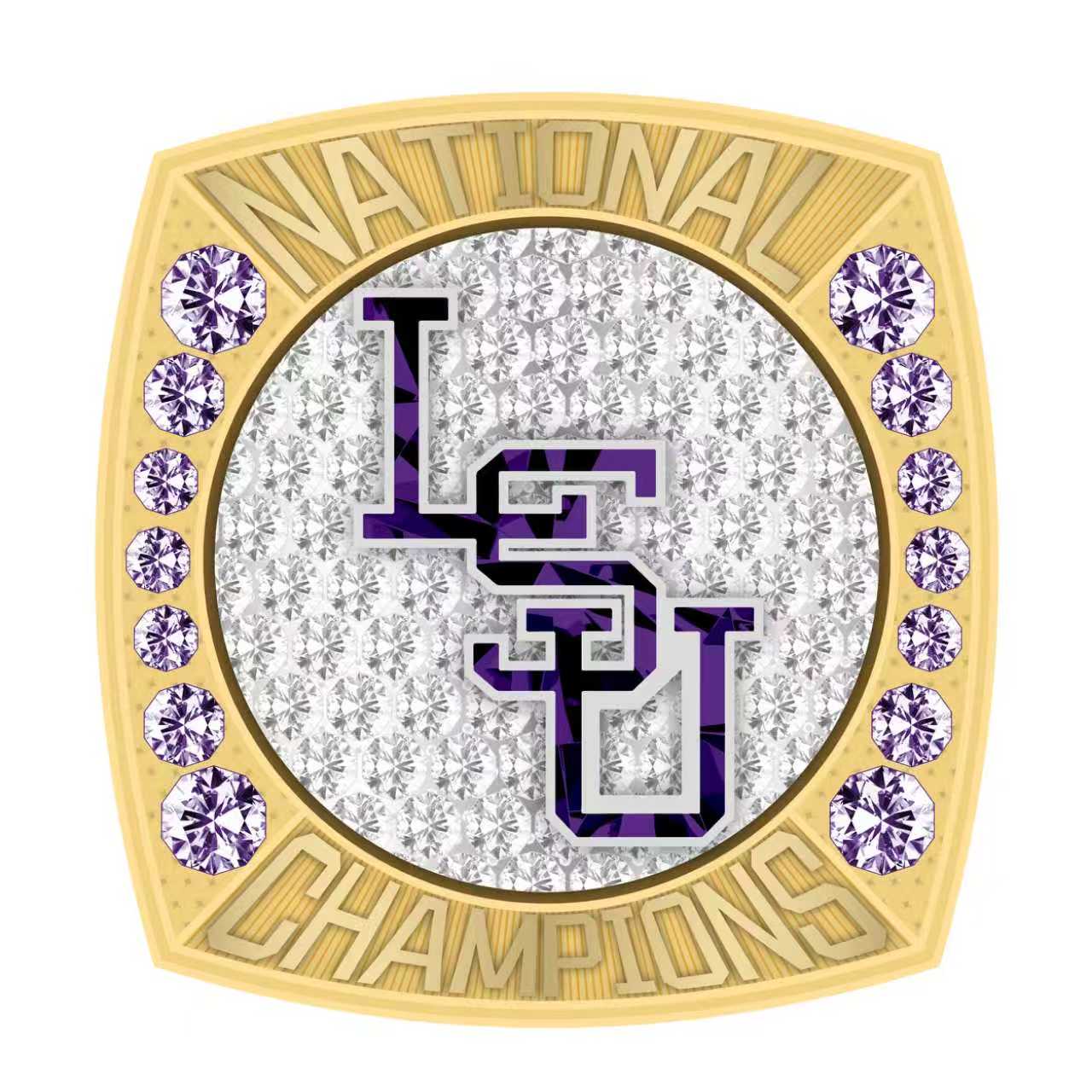 【 Fan version 】2025 NCAA Division I Baseball National Championship Ring