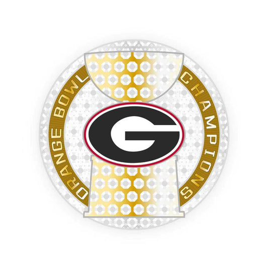 【 Fan version 】2023 Georgia Bulldogs Orange Bowl Championship Ring