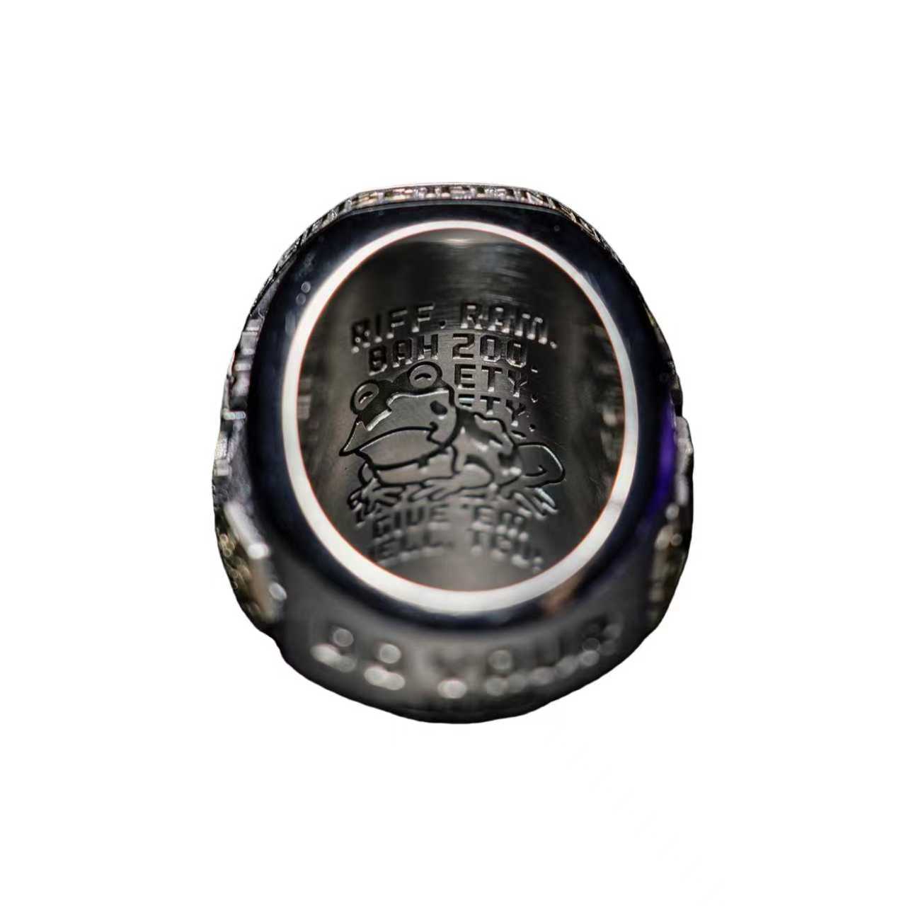 2022 TCU Horned Frogs football Fiesta Bowl Championship Ring