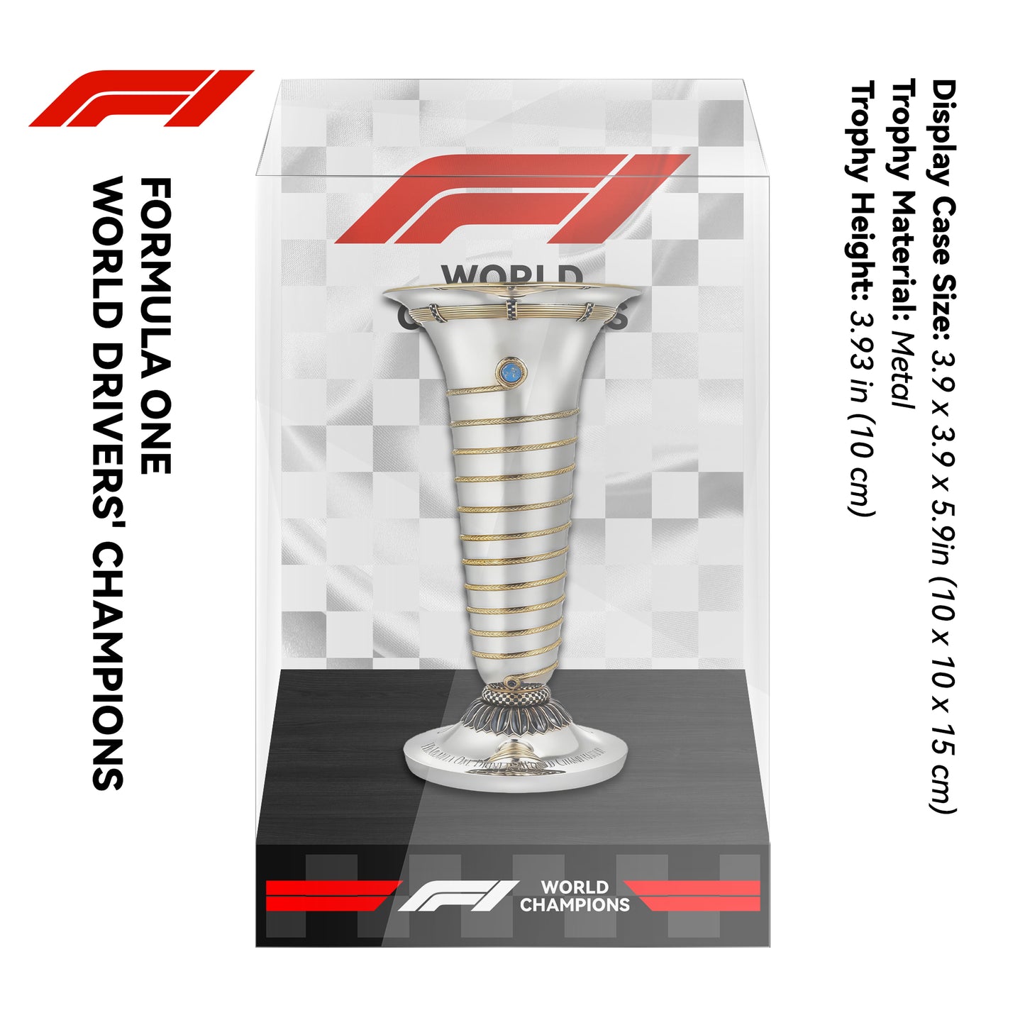 2025 Lando Norris Formula One World Drivers' Champions Trophy Display Case