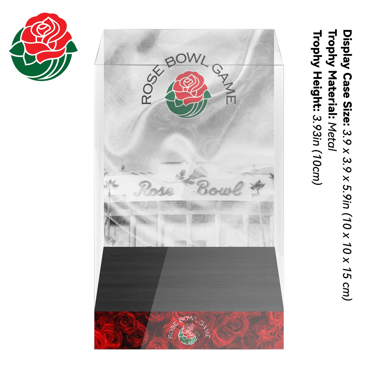 Rose Bowl Championship Trophy Display Case