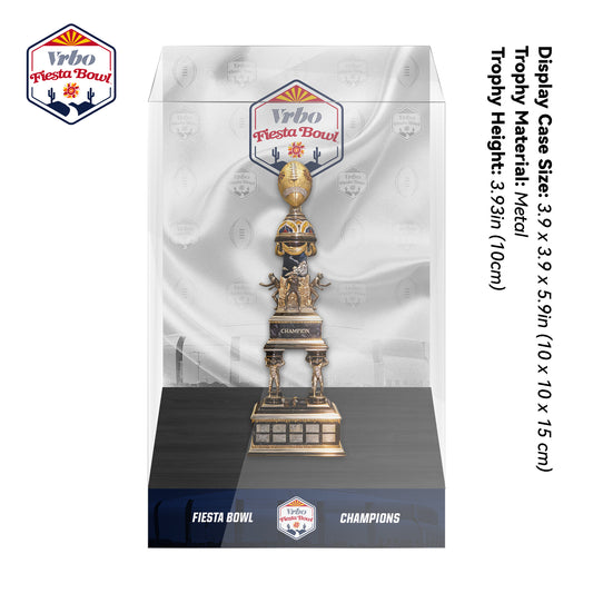 Fiesta Bowl Championship Trophy Display Case