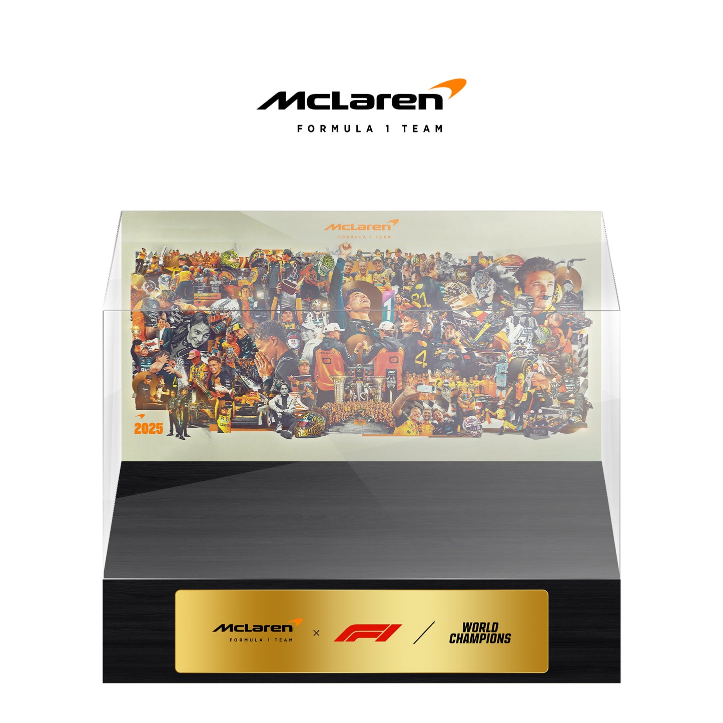 McLaren Formula One World Champions Trophy Display Case