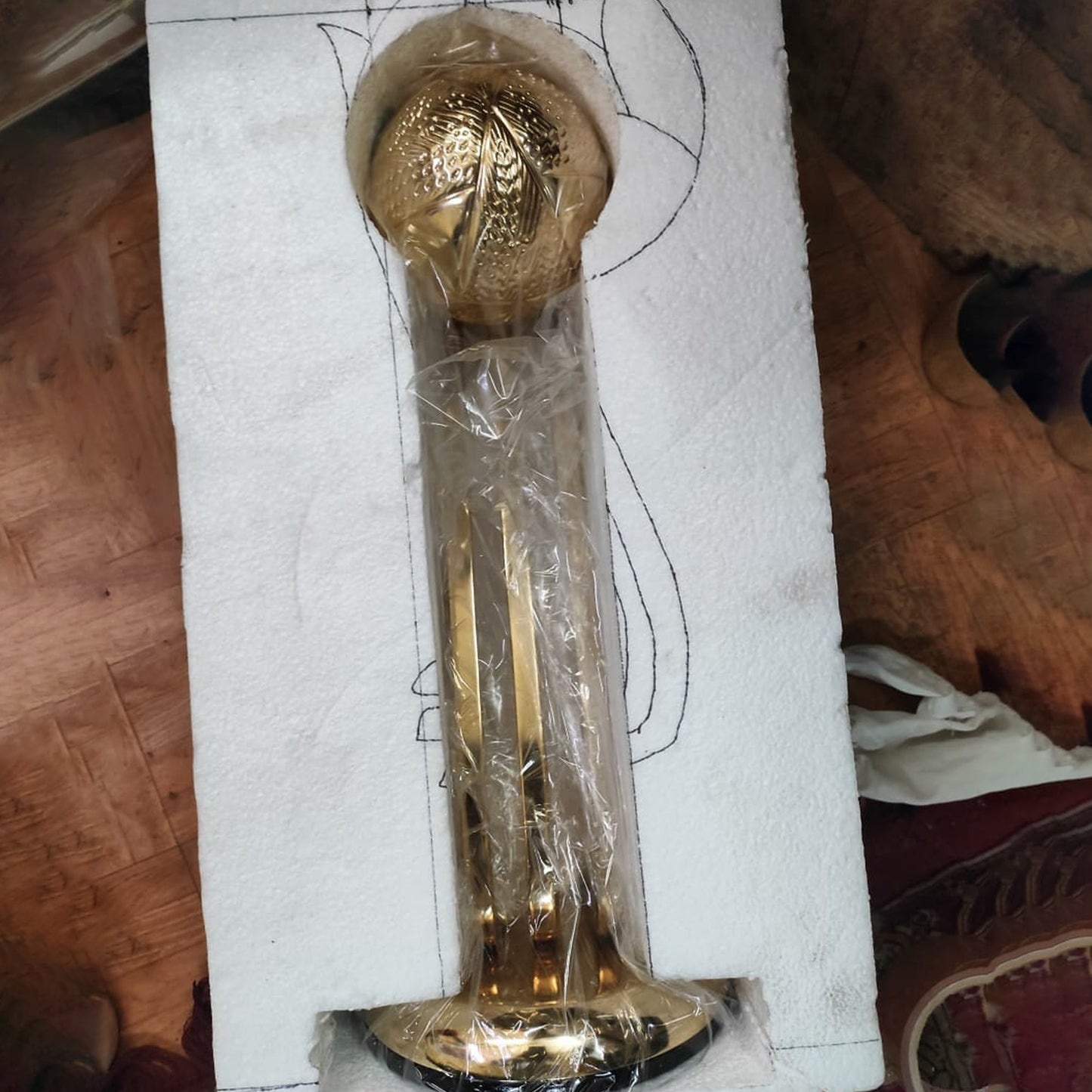 Best Player FIFA Gold Ball Award Trophy World Cup Golden Ball