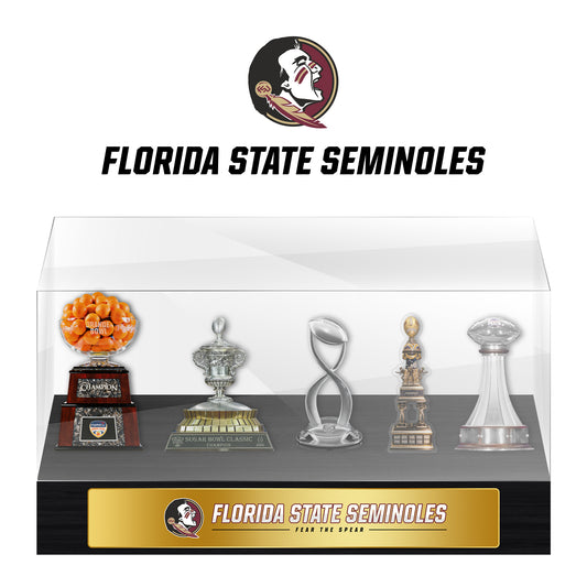 Florida State Seminoles Champions Trophy Display Case