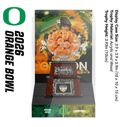 Orange Bowl Championship Trophy Display Case