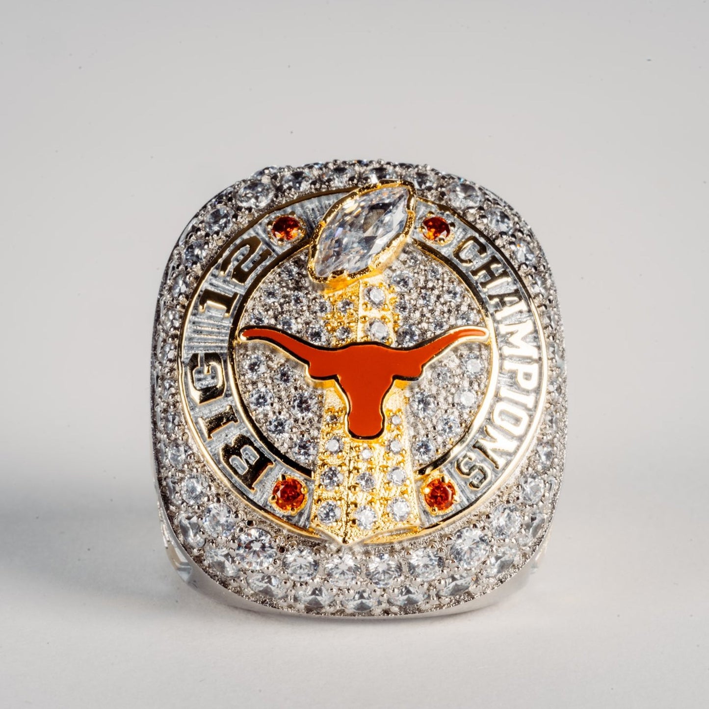 2023 Texas Longhorns BIG 12 National Team Ring-Official Version