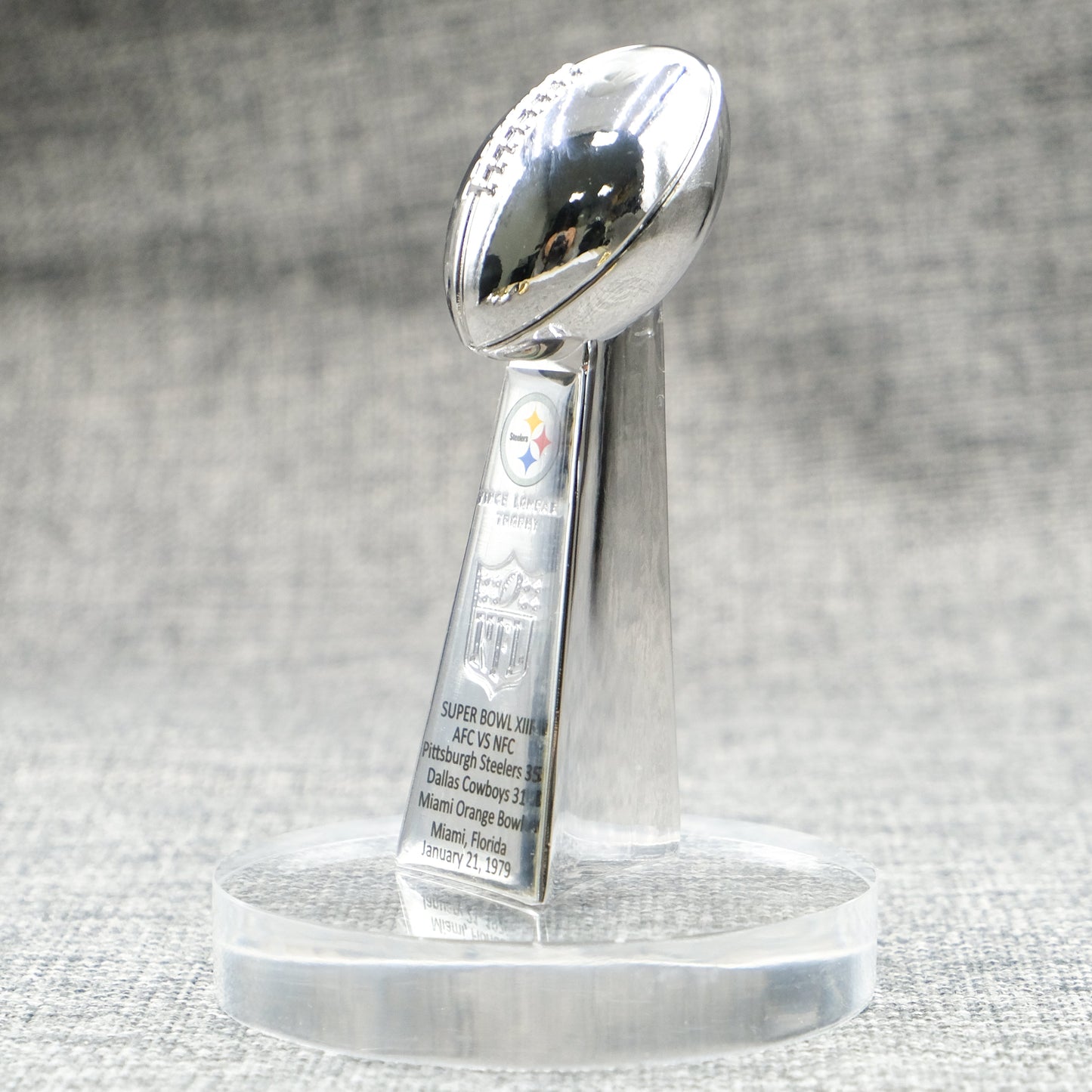 Pittsburgh Steelers Super Bowl Trophy Team Logo
