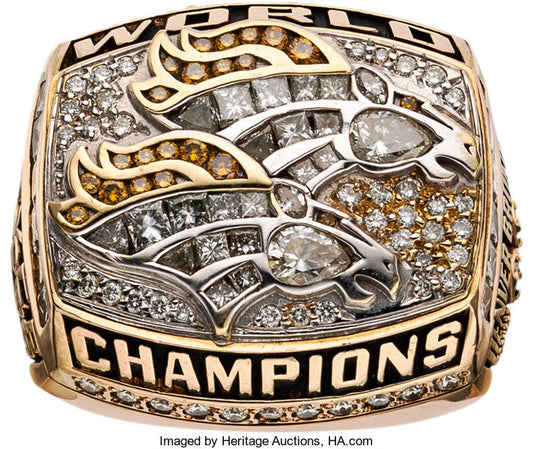 1998 Denver Broncos Super Bowl Championship Ring