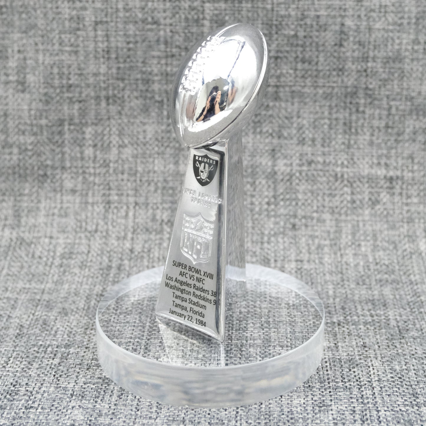 Las Vegas Raiders(Los Angeles Raiders) Super Bowl Trophy Team Logo